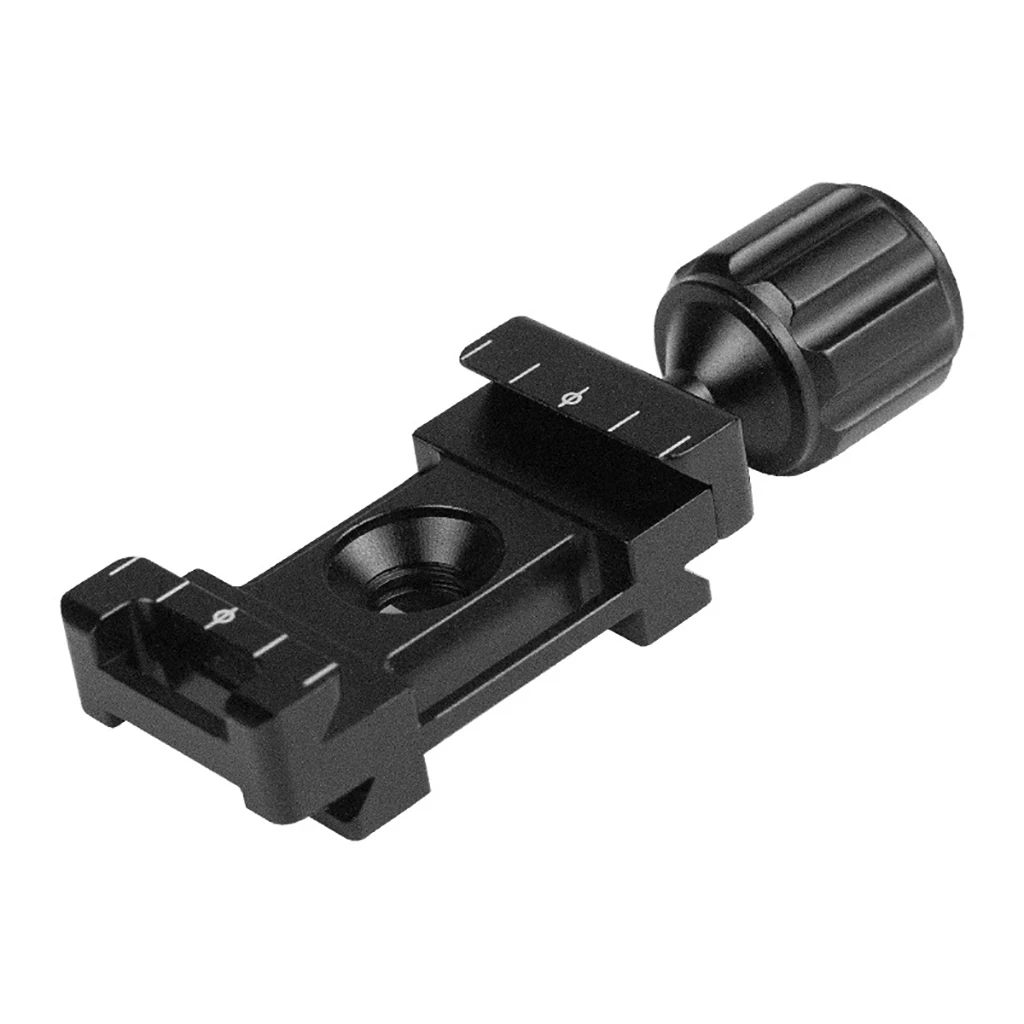 Mini-Schnell verschluss klemme Anti-Rutsch-Knopf 25mm 22mm kompatibles Arca-Swiss-Stativ SLR-Kamera Mikrofon Füll licht Verlängerung platte Halterung – Detail 12