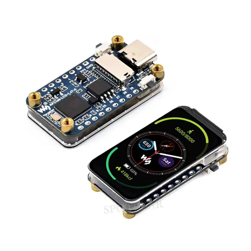 

Raspberry Pi Pico 2 RP2350 1,47-дюймовый ЖК-дисплей Макетная плата RP2350A 1,47-дюймовый экран RGB цвет