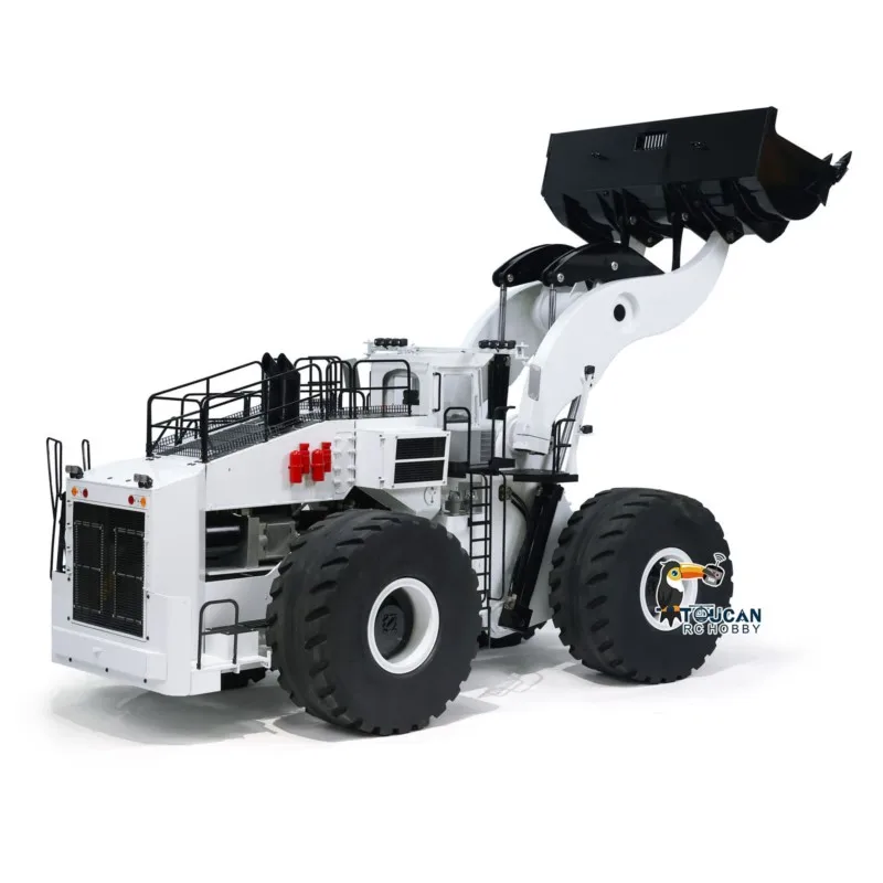 1:14 L2350 RTR cargador hidráulico RC vehículo de construcción de Radio Control de alta resistencia movimiento de tierra sonido ligero juguetes de humo para adultos