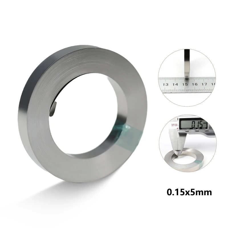 10 m/Rolle 18650 Li-Ionen-Akku, vernickelter Streifenverbinder, 0,1 mm, 0,12 mm, 0,15 mm, 0,2 mm Batterieanschluss, Punktschweißgerät, Stahlgürtel