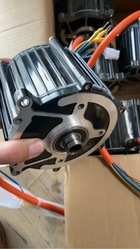 Electric Tricycle Motor 48v60v650W Inner Spline 14-tooth Pure Copper Brushless DC Motor Accessories