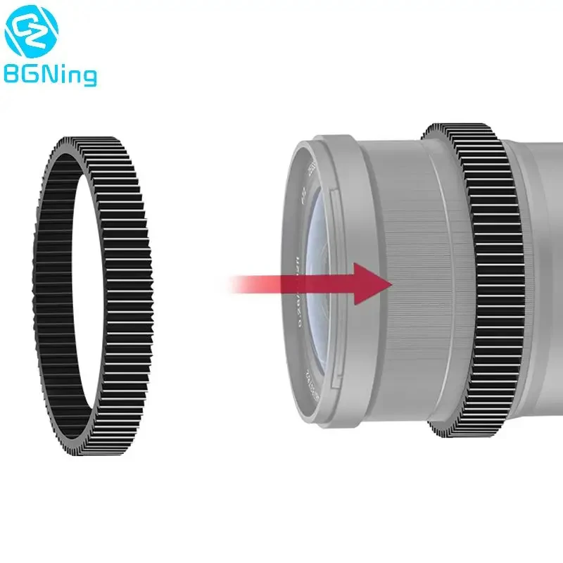 Suitable for DSLR Shooting Use 46-80mm Adjustable Focus Gear Ring 360 Rotation Follow Focus Ring Fit Sony Canon Nikon Camera Acc