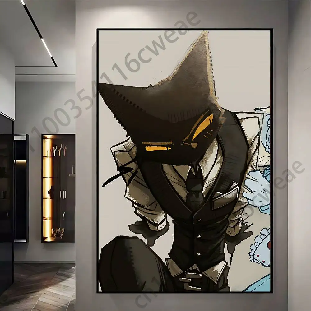 S-Secret Agent Animal H-Hospital Wall Art Poster Print Wall Decor for Living Room Bedroom Home Decoration