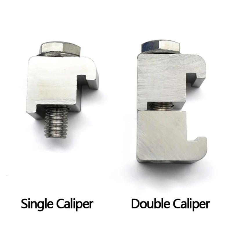 ISO Vacuum Aluminum Clamp Bolt M8/M10/M12 Single Double Hook Lightweight High-Seal for Vacuum Flange