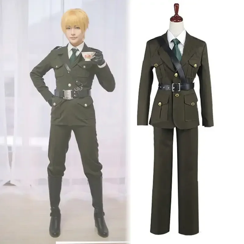 

APH Axis Powers Hetalia England UK Arthur Kirkland Cosplay Costume Outfit