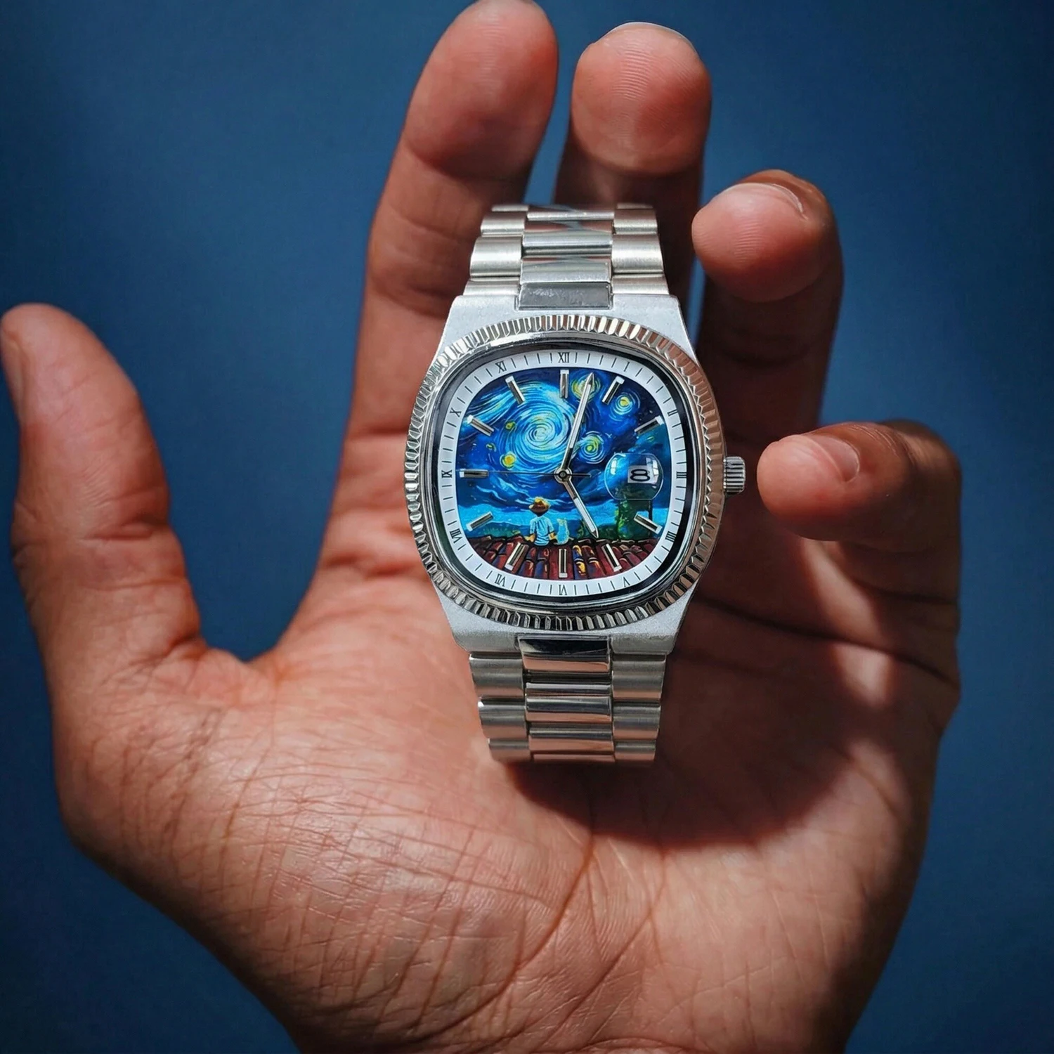 2026 New High-Quality Men's Quartz Watch, Luxury Trendy Luminous Calendar Multifunction Chronograph Men's Watch Suitable for Boy