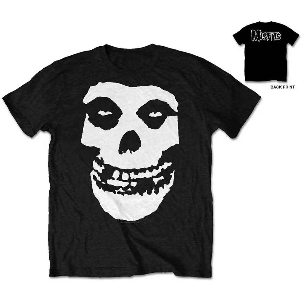 Misfits Classic Fiend Skull T-Shirt Black New