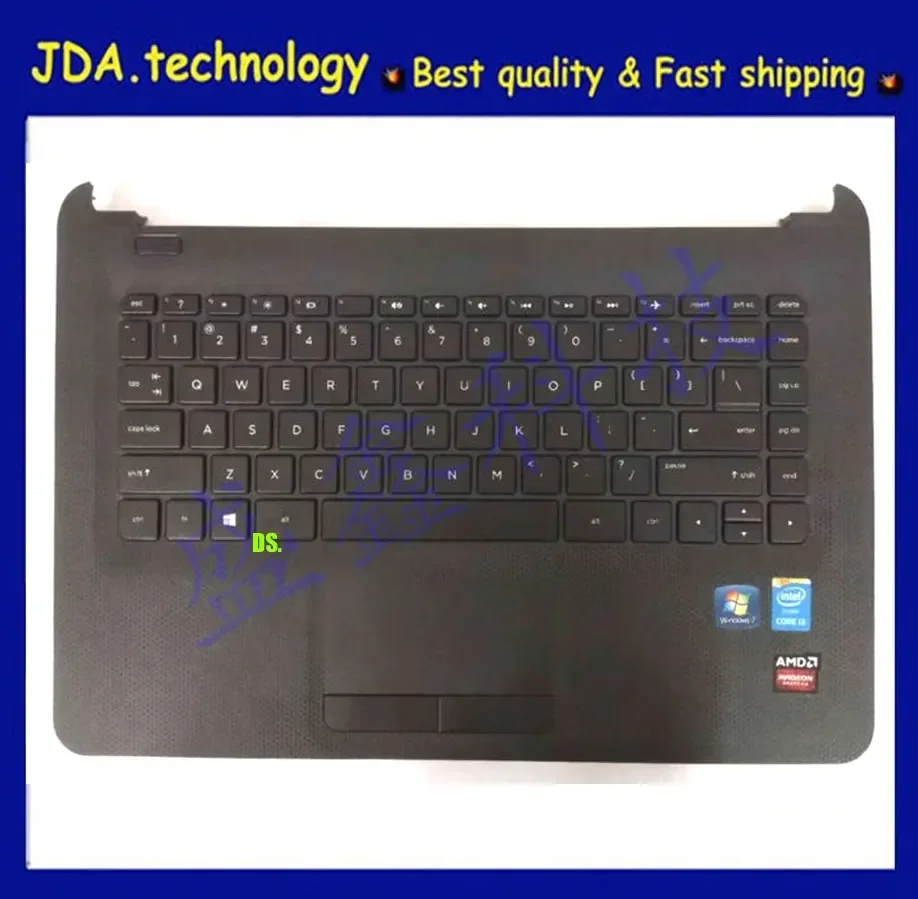 MEIARROW                New/Orig for HP Pavilion 14-AJ 14-AC 14-AF 14-AM palmrest keyboard bezel upper cover Touchpad 807169-001