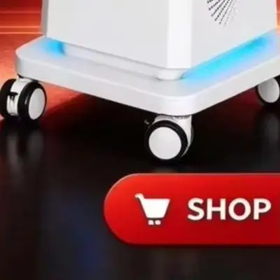 360° Rotation Body Contouring Roller Massager Red Light Skin Care Deep Tissue Massage Anti Cellulite Body Shaping Device