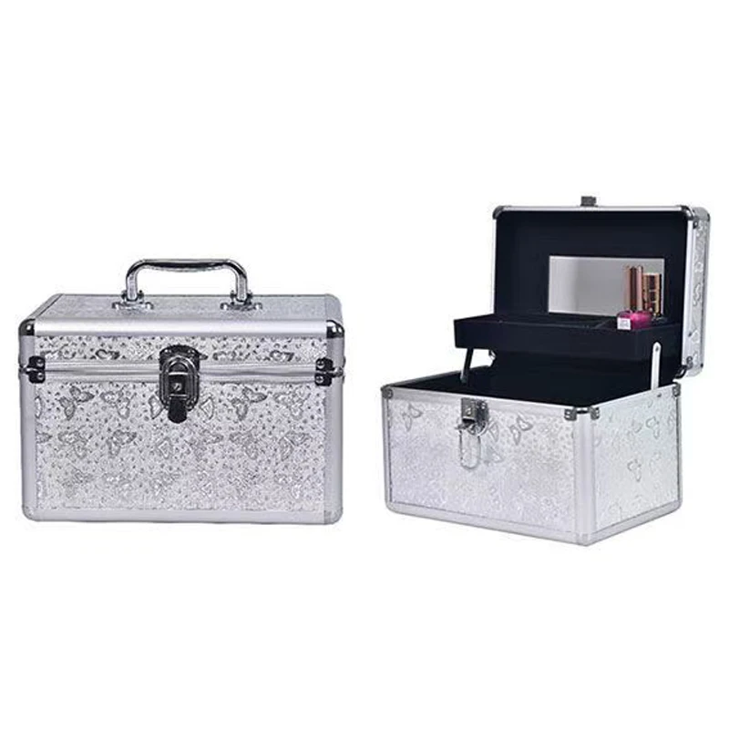 2025 New Brand Makeup Box Artist Professional Beauty Cosmetic Cases Make Up Bag Tattoo Nail Multilayer Toolbox Storage Organizer