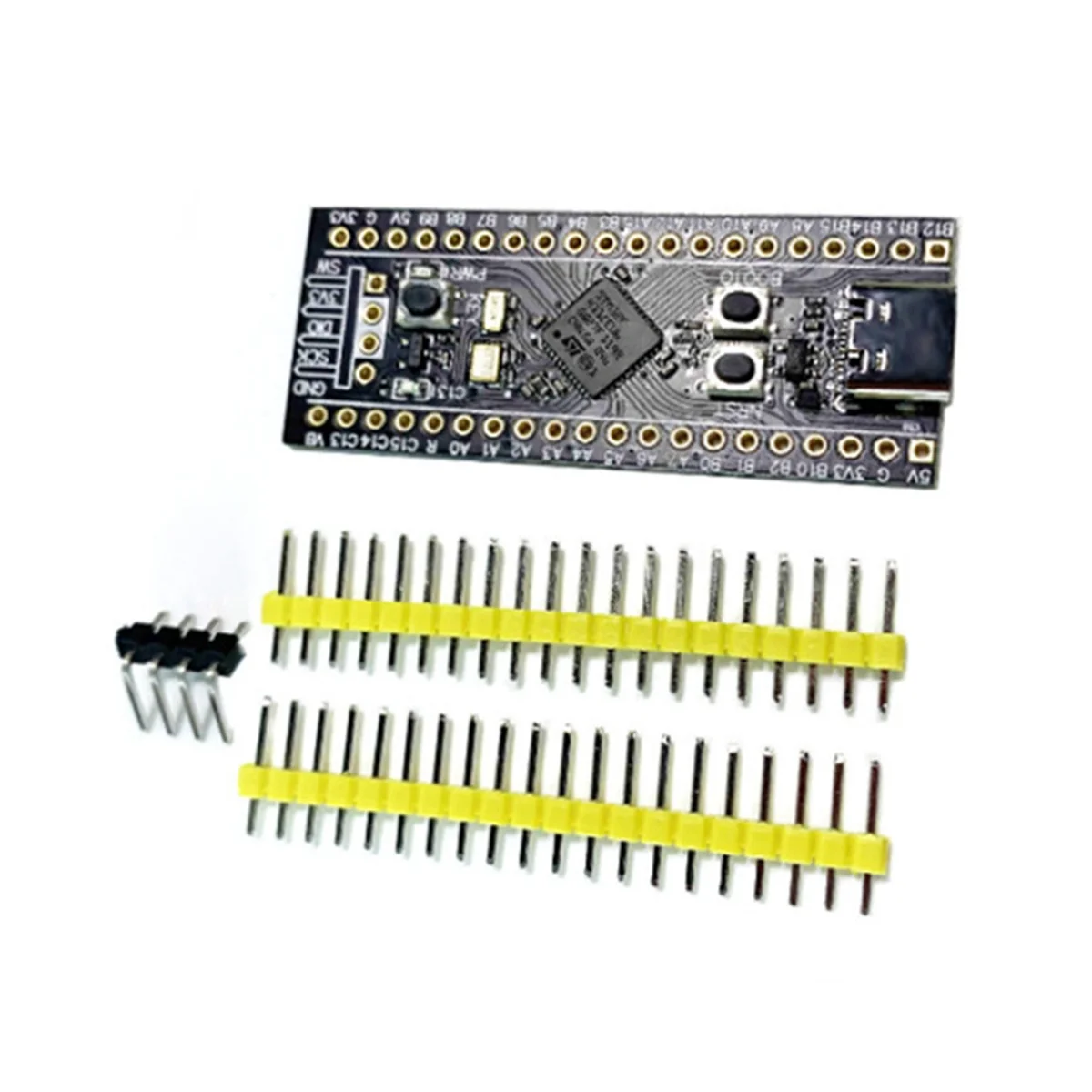 SuperDeals STM32F411CEU6 Scheda centrale 512K STM32F411 Modulo scheda di sviluppo Supporto programmazione MicroPython