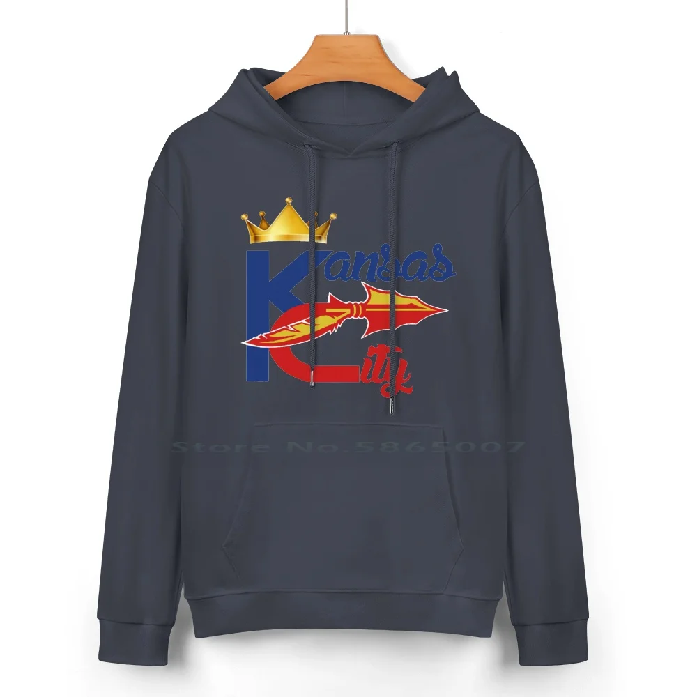 Kansas City Sports Hybrid Fan Gift Design Cotton Hoodie Sweater 24 Colors Kansas City Kcmo Missouri Kc Sports Chiefs Royals