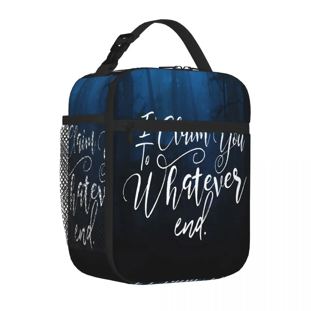 Bestselling Throne Of Glass To Whatever Ruffled Reusable Lunch Bag Daily Snack Storage Commuter Lunch Bag