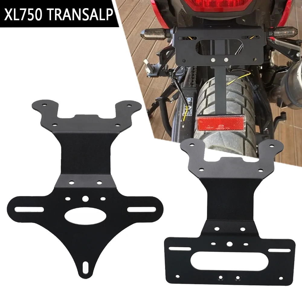 For Honda XL750 TRANSALP XL 750 Transalp 2023 2024 2025 Motorcycle License Plate Holder Bracket Rear Tail Tidy Fender Eliminator