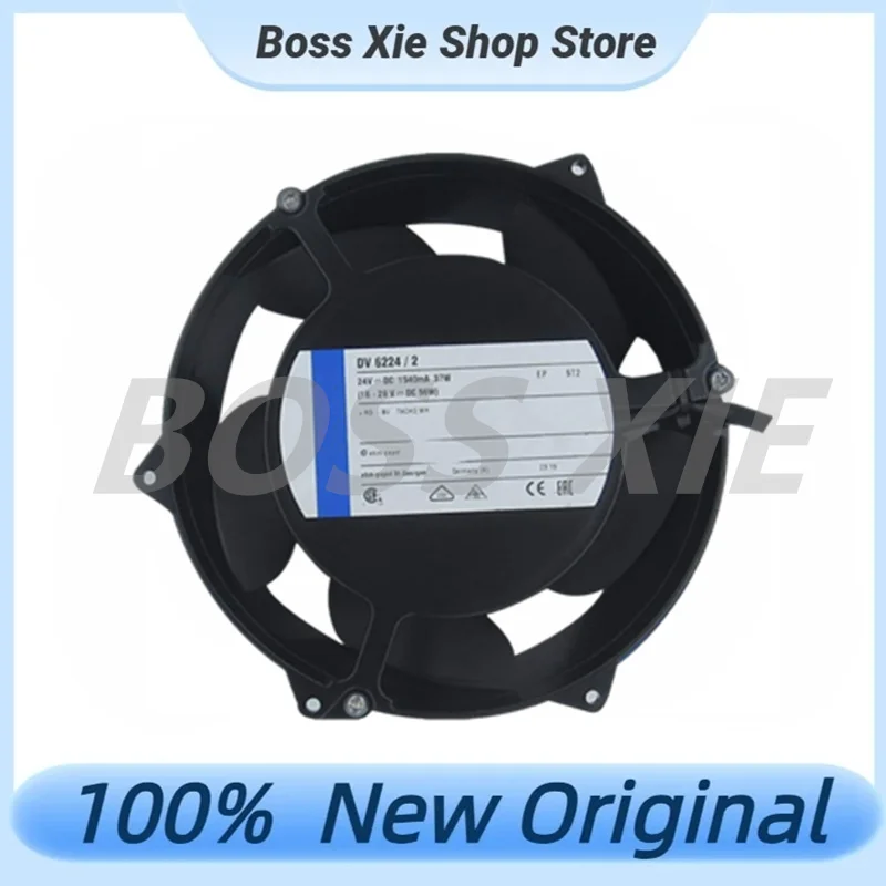 New original DV6224/2 24V 1540mA 37W plug variable frequency fan DV 6224/2 37W