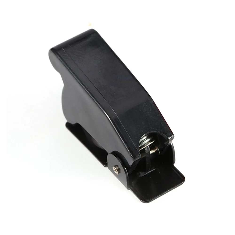 5Pcs Black Toggle Switch Cover 12mm Mounting Dimensions Plate Guard Toggle Switch Guards Waterproof Design