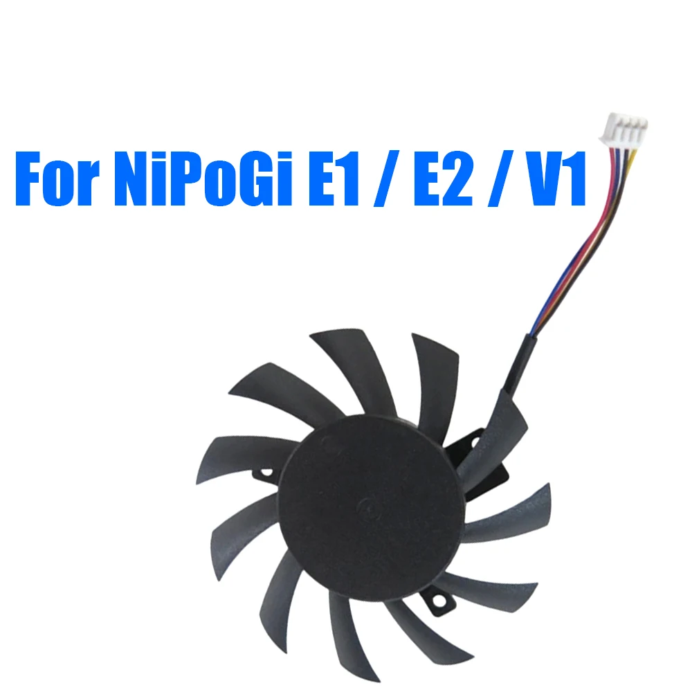 For NiPoGi E1 E2 V1 DC5V 4Lines Mini PC CPU Fan