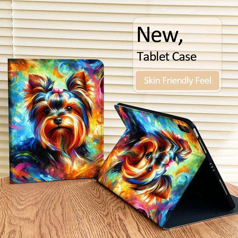 

Cute Dog Creative Pattern Tablet Case For Apple iPad 11th 10th 10.9 10.2 Pro 12.9 2 Air 3 13 11 7th 9.7 mini 7th 6 8.3