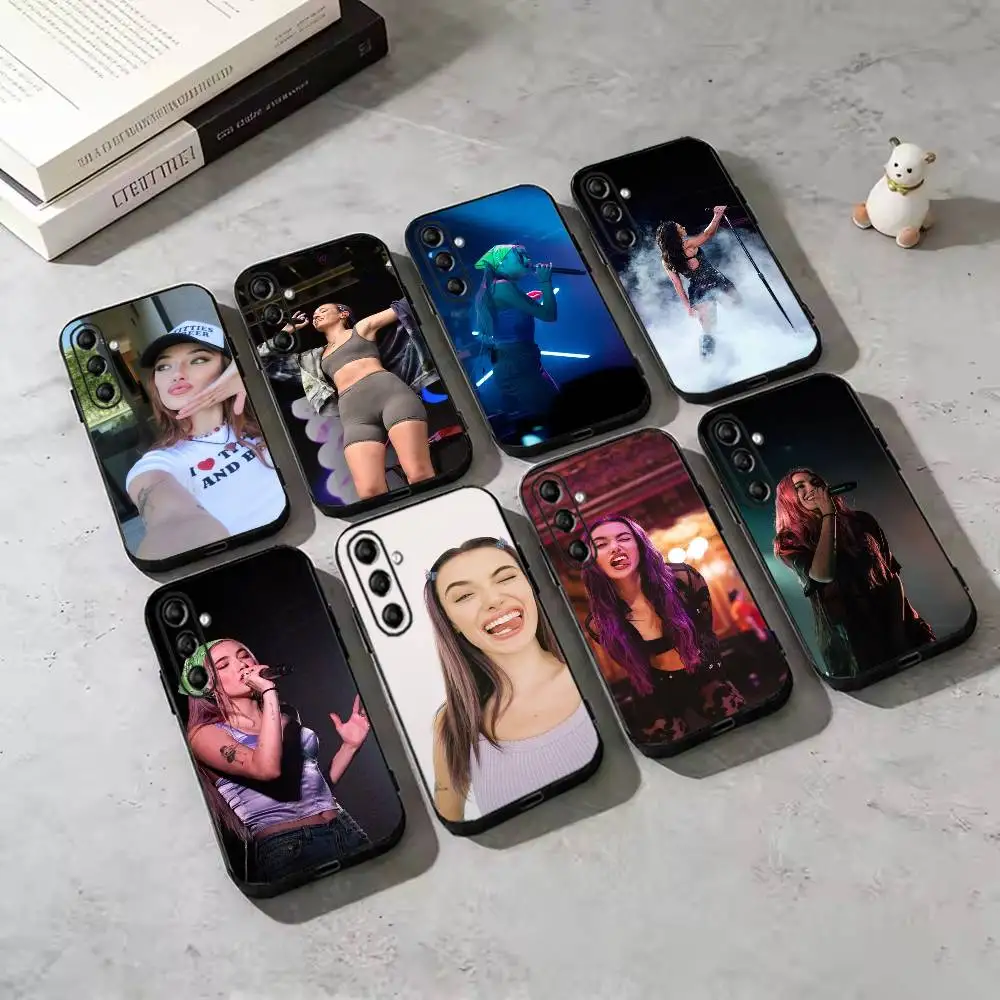 

Olivia O'Brien Singer Phone Case For Samsung Galaxy A73,A72,A71,A70,A53,A52,A51,Others Soft Black Cover