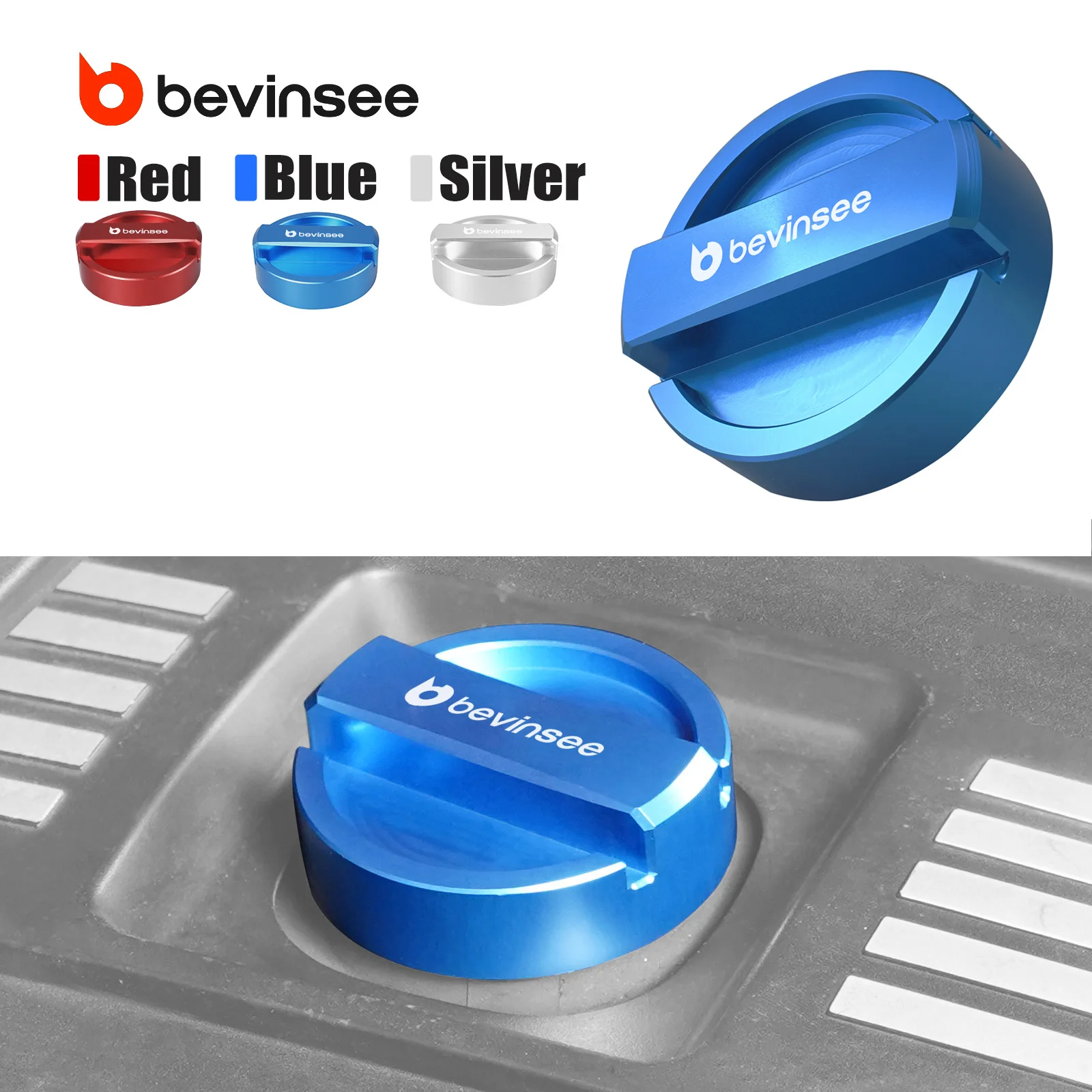 BEVINSEE Engine Oil Filler Cap For BMW E90 E92 E91 E93 E46 F30 F32 F33 F36 E36 E60 E39 E87 F20 F22 X5 E70 E53 X3 E83 X1 E84 Z4