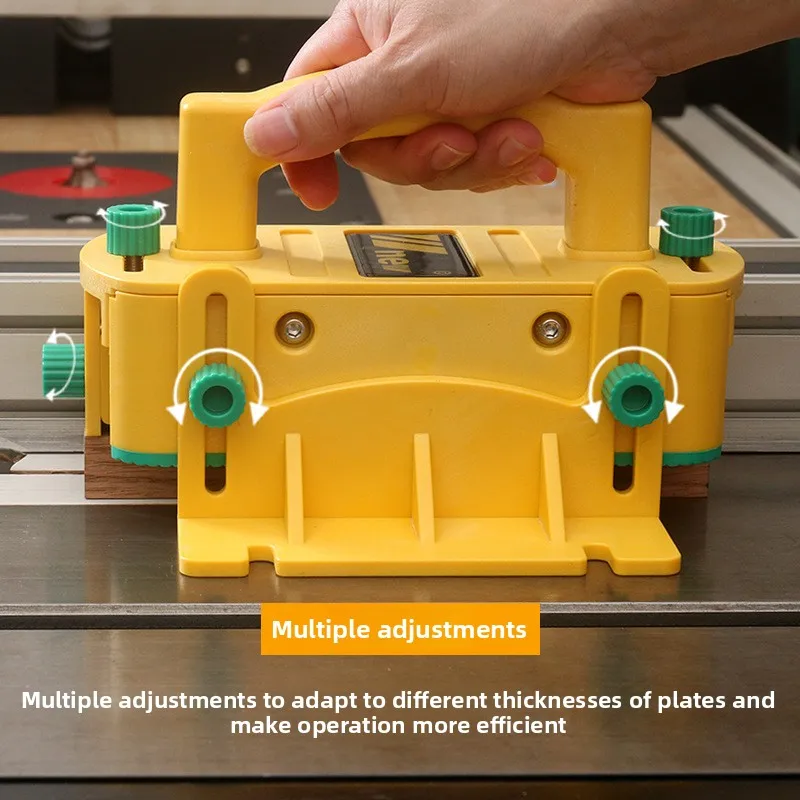 السلامة دفع مقبض مقلوب النجارة الكهربائية منشار دائري آلة الحفر الجدول المنشار AntiCuttin الخشب انتهازي أدوات #1