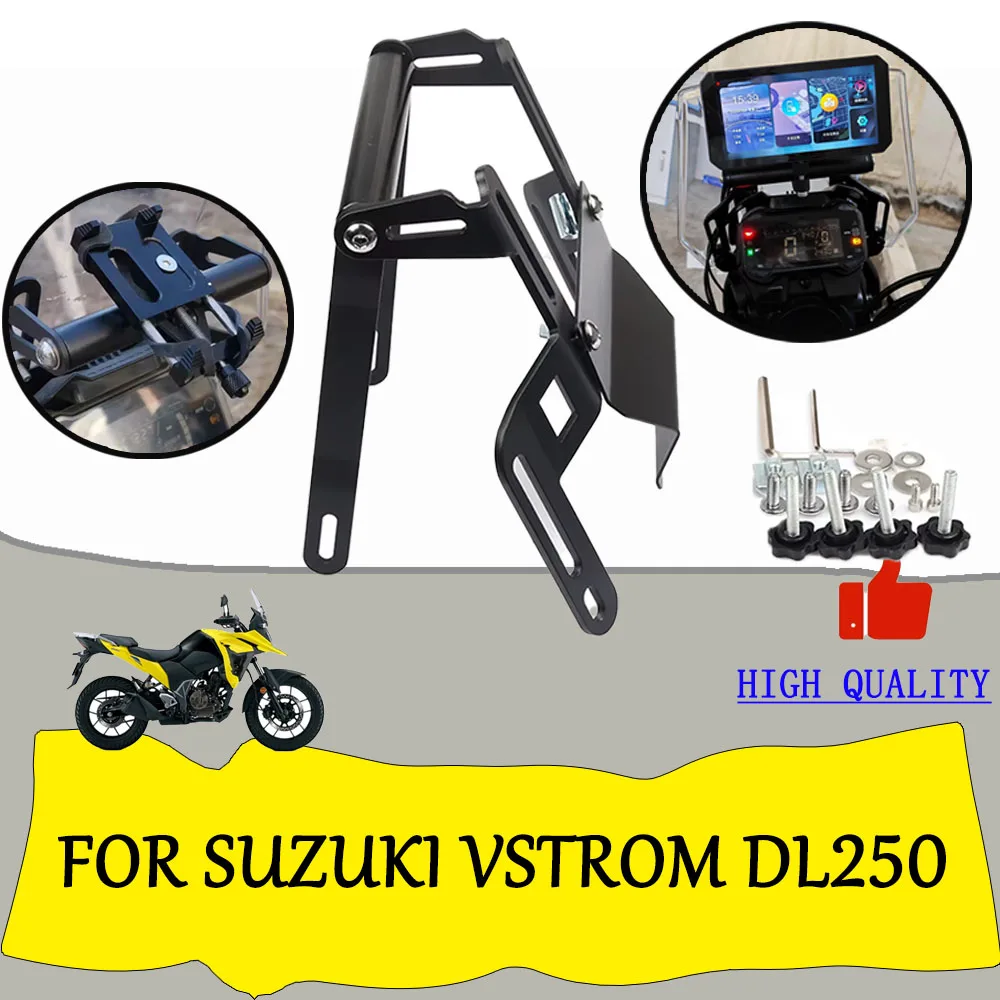 

Аксессуары, регулировка подъема лобового стекла, подставка для телефона, кронштейн GPS-навигации для SUZUKI Vstrom DL250 V-strom DL 250