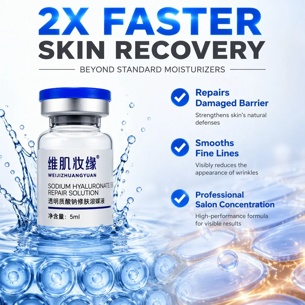 Blue Copper Peptide GHK-Cu Skin Care Kit Face Care Shrink Pores Hydrate Brighten Anti-Aging Firming Repair Moisturizing 1 Kit