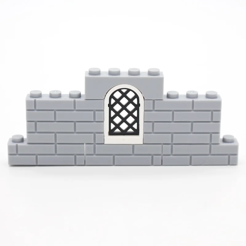 MOC Brick 3659 Arch 1 x 4 Window frame DIY Enlighten Building Block Educational Toys Compatible with All Brands Particles