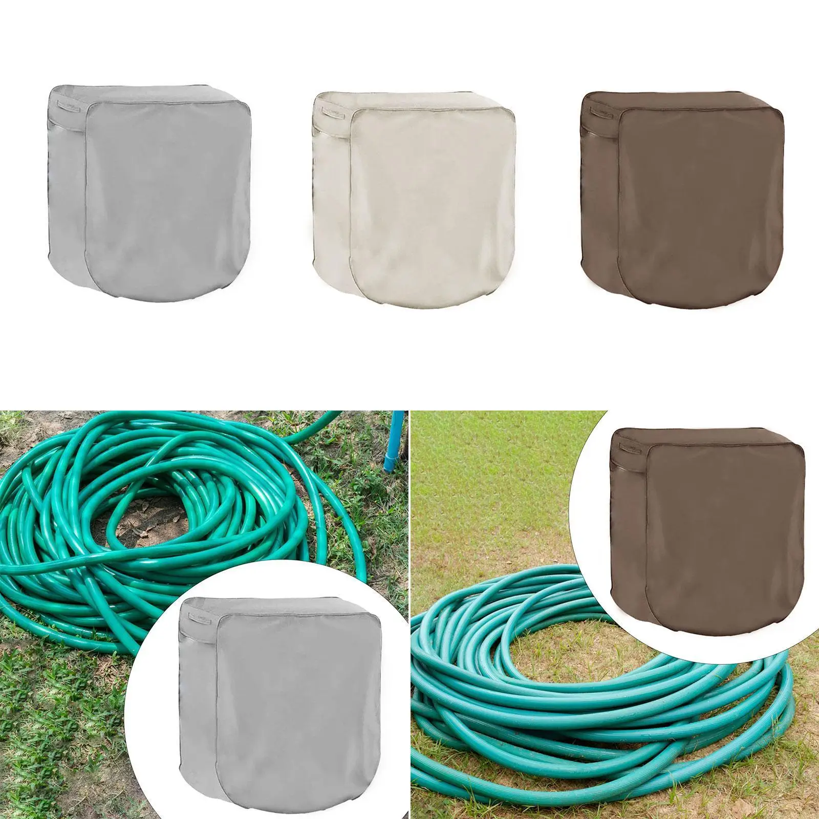 

Retractable Hose Reel Cover Waterproof Easy to Use Accessories Dustproof