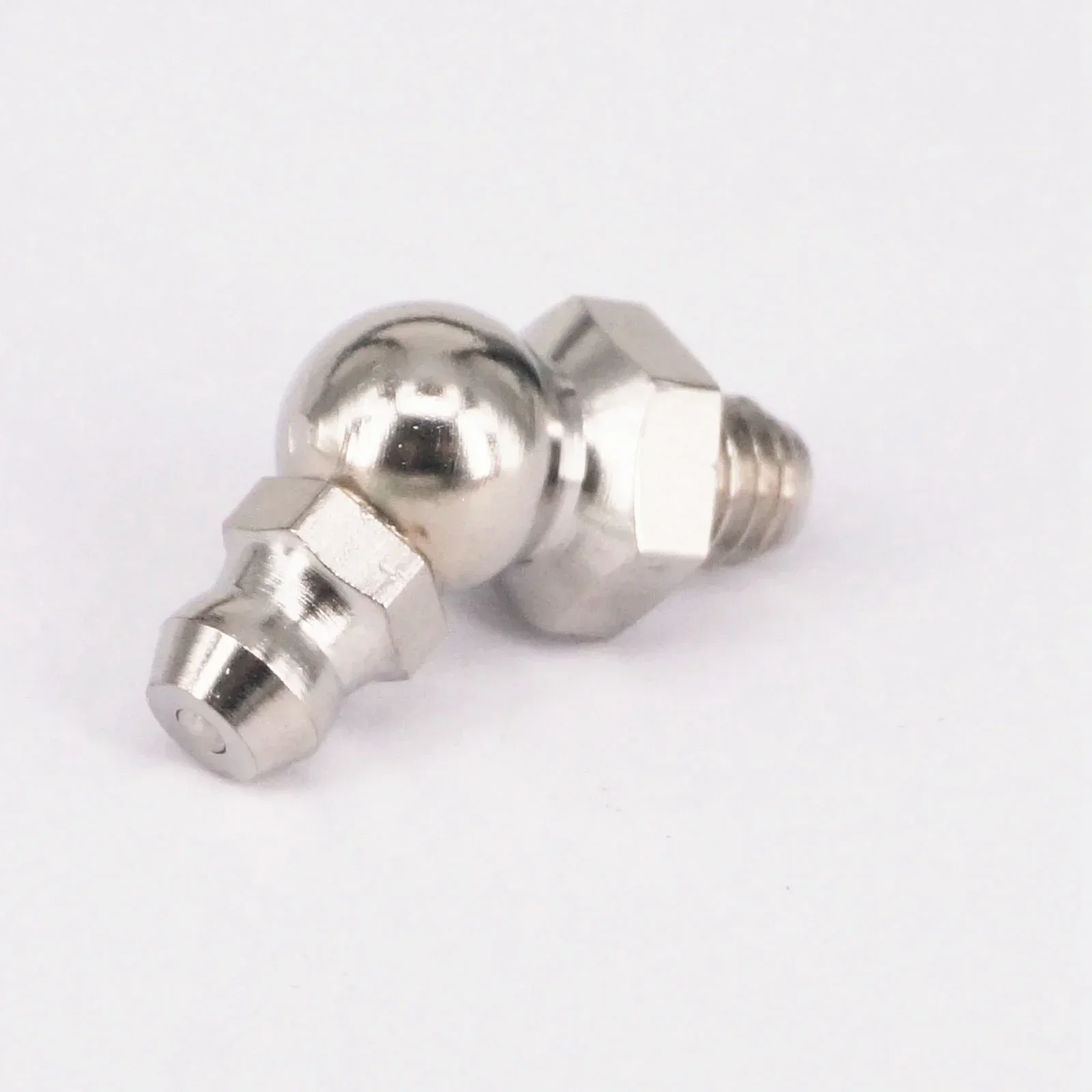 M5 M6 M8 M10 M12 M14 M16 1/8" BSPP 1/4" Male 45/90 Degree Stainless Steel Grease Zerk Nipple Fitting For Gun