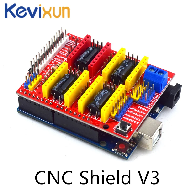 New CNC Shield V4 shield v3 Engraving Machine / 3D Printer / A4988 Driver Expansion Board for arduino Diy Kit