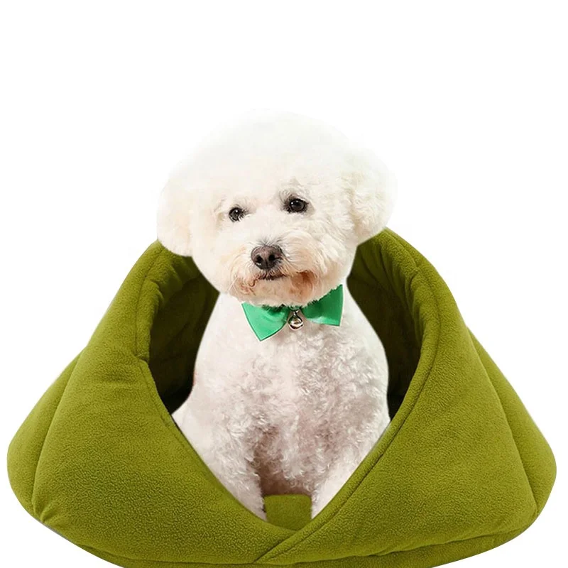 

Warm Pet Bed Kennel For Small Dogs Embrace Design Washable Soft And Comfortable Solid Color Kennel Pet House Pet Supplies