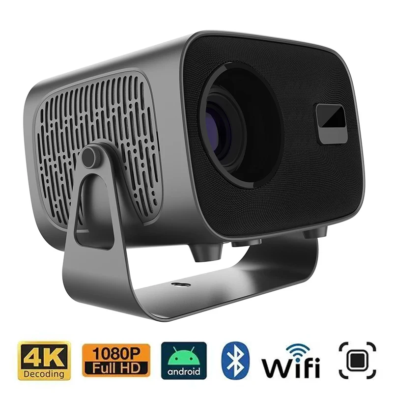 

4K A10 Projector Built in 5W Speaker 1280*720P Android 11 280 ANSI Wifi6 BT5.0 Home Projector