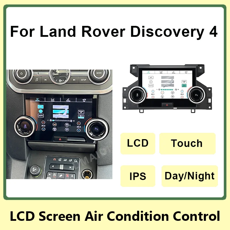 

For Land Rover Discovery 4 LR4 L319 2010-2016 Climate Control AC Panel Car Upgrade LCD Screen