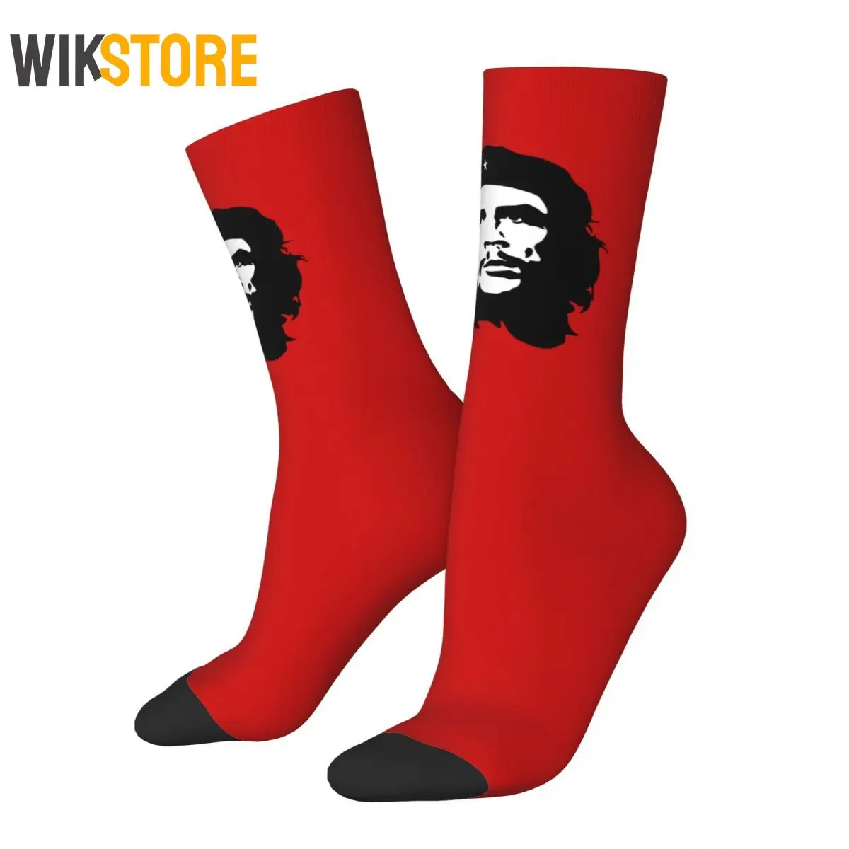 

Colorful Unisex Che Guevara Socks Revolution Cuba Cuban Socialism Freedom Skateboard Socks Breathable Cute Sock