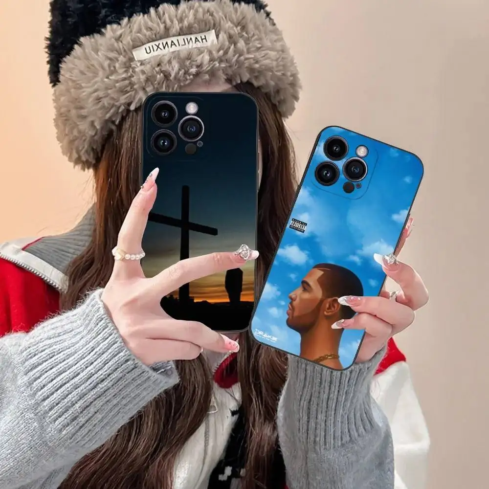 

Rapper D-Drake Phone Case For iPhone 16,15,14,13,12,11,Pro,XS,Max,XR,Plus,E,SE4,Mini Black Fashion Cover