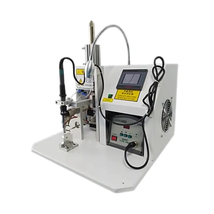 Model 2026 Foot-operated USB Cable Circuit Board Aviation Plug Pneumatic Fully Automatic Welding Machine