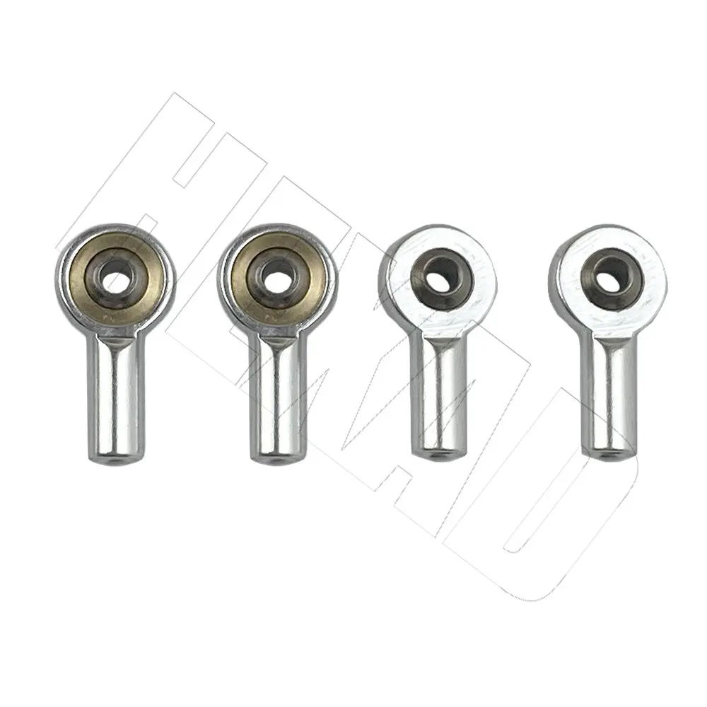 10PCS M2 Ball Joint KIT Metal Universal Joint Ball Head Buckle Steering Pushrod Tie Rod End Mini Connecting Rods for RC Boats