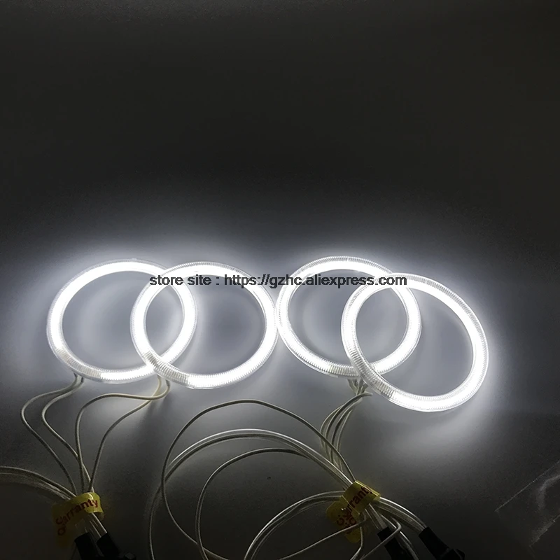 Per Volkswagen VW Touareg 2003 2004 2005 2006 Ultra Bright Day Light DRL CCFL Angel Eyes Demon Eyes Kit anello bianco caldo