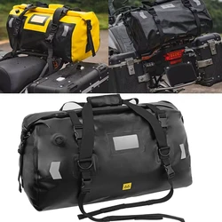 40L 66L Universal Motorcycle Waterproof Tail Bags Back Seat Bags Cycling Camping Travel Bag Motorbike Scooter Sport Luggage Pack