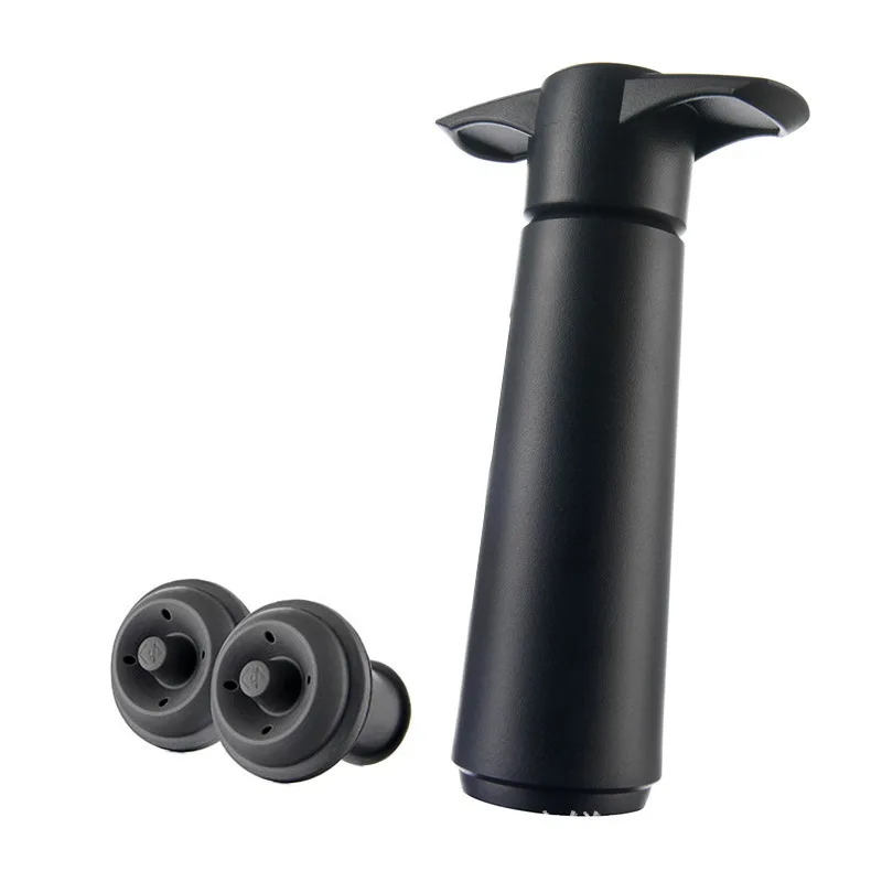 Wine Vacuum Pump Manual Vacuum Preservation Stopper Universal Air Extraction Cork for Red Wine Sealing Bar Accessories Vin