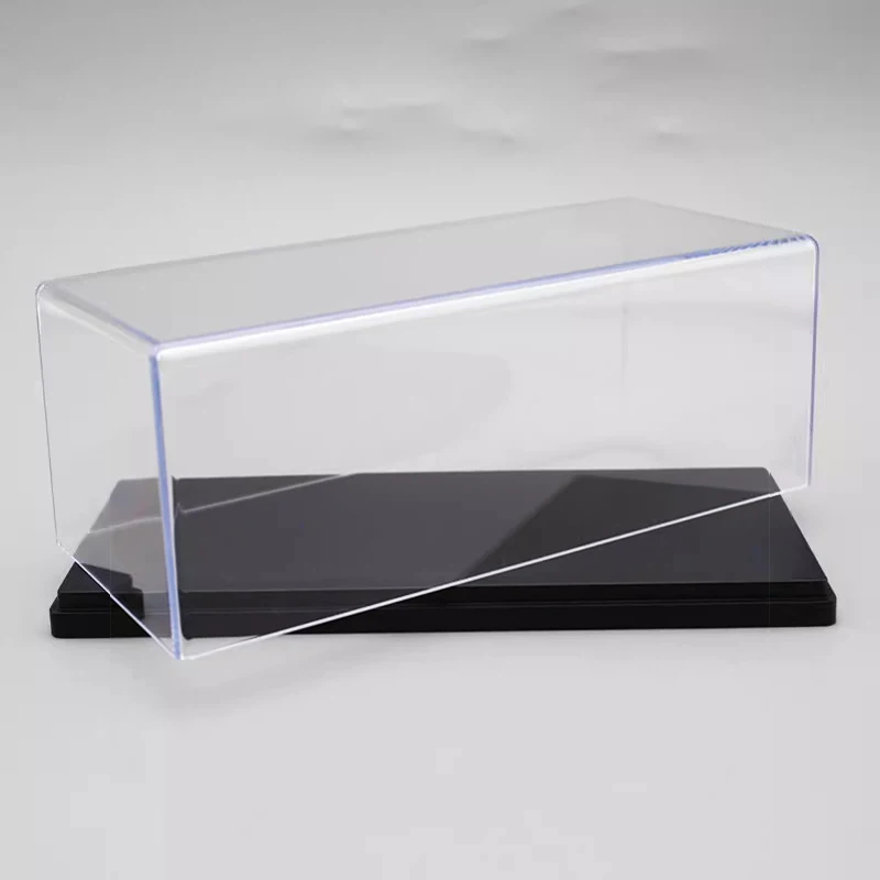 1:43 Car Model Display Box Transparent Protective Case Acrylic Dust Hard Cover Storage Holder