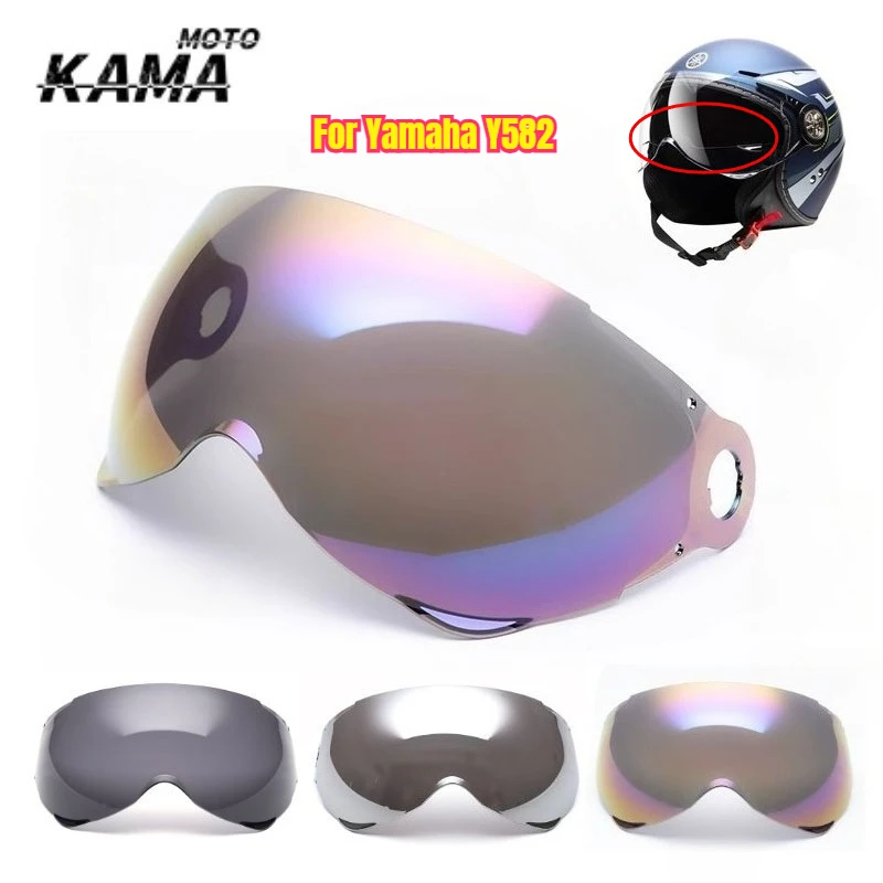 

For Yamaha Y582 Motorcycle Space Helmet Visor Full Helmet Visor Helmets Replacement Accessories