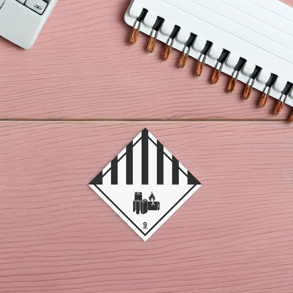 

Labels Classification Mark Sticker Black Copper Plate Stickers Hazardous Shipping