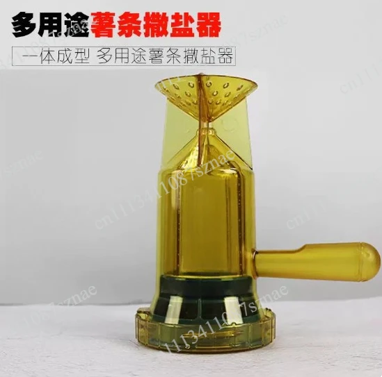 Accurate Salt Dispenser for Fries with 200ml Capacity, Fixed 4g Per Dose, Ideal for Snack Bars and Restaurants