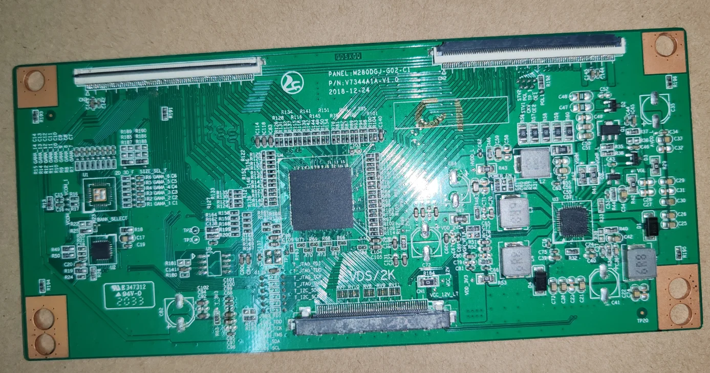 

M280DGJ-G02-C1 V74344A1A-V1.0 LED TV logic board t-con physical photo
