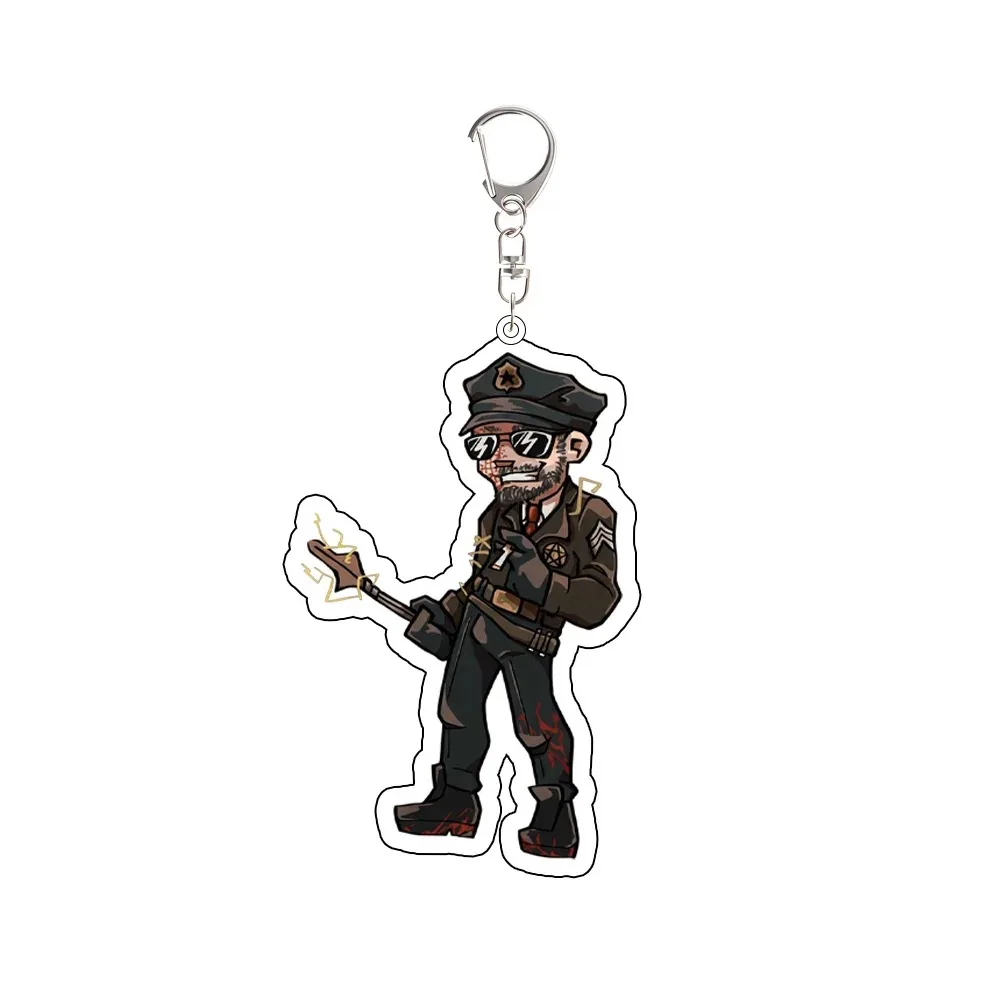 For Outlast Miles Upshur Trager Martin Archimbaud Chris Walker Acrylic Keychain Custom Cartoons Backpack Pendant Festival Gift view 2