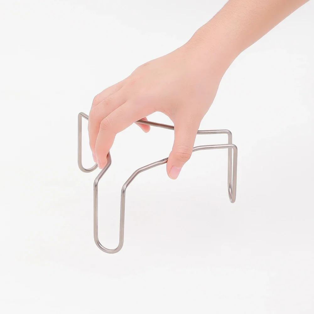 Keith Titanium Food Steamer Vegetable Fruit Food Steamer Rack Insert Stock Stand Cooking Steaming Supplies Cookware Utensils Pot