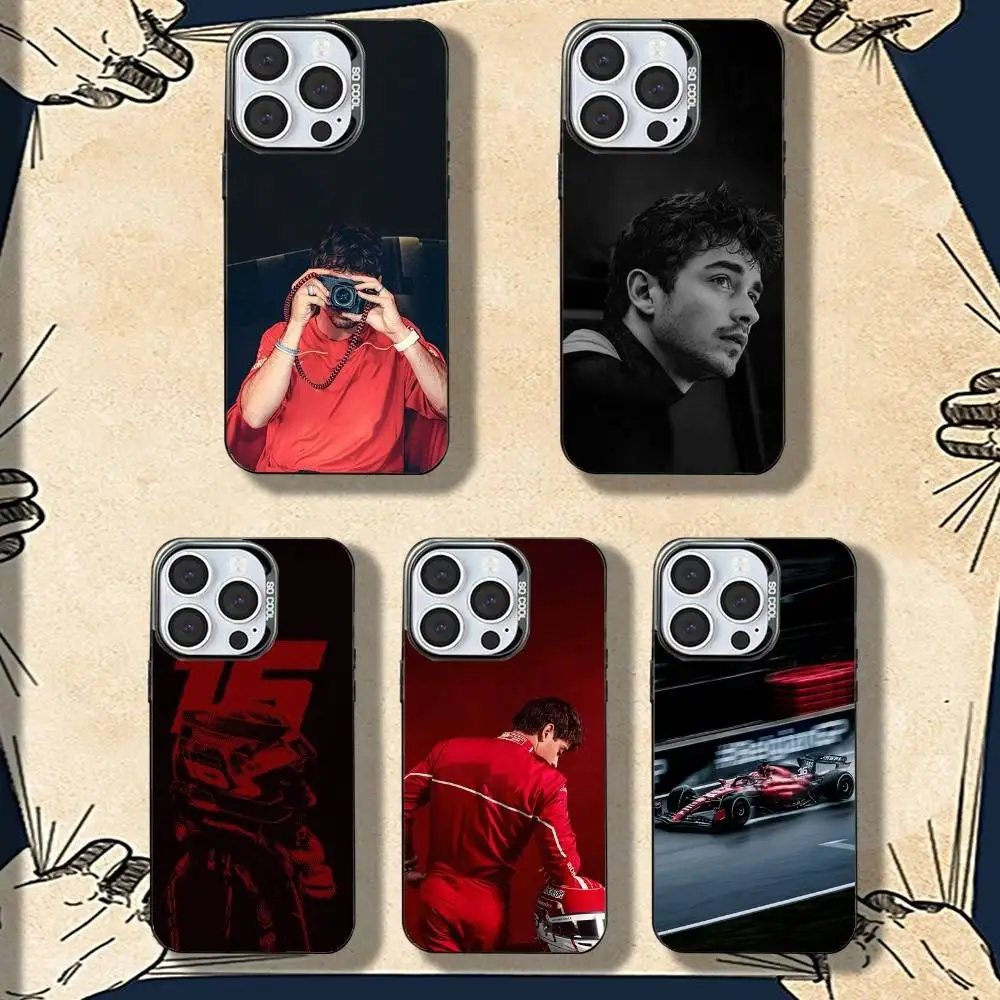 

No16 C-Charles L-Leclercs Phone Case For iPhone 16,15,14,13,12,11,8,7,Pro,Max,Plus,Mini,XS,SE Shockproof Matte Cover