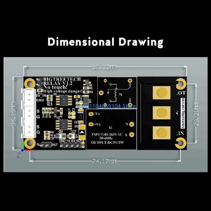 Bigtreetech V1.2 Modules Automatic Shutdown Modules After Printing Board for CR10 Printer Reprap 3D Printer Part